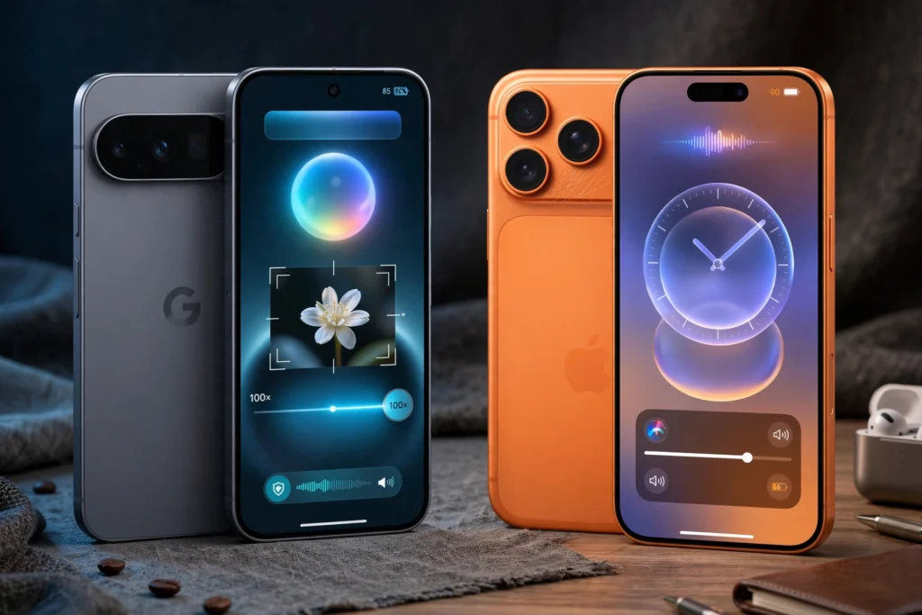 Google Pixel 10 Pro XL vs iPhone 17 Pro Max